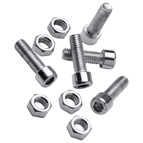 Showing different kinds of Fasteners