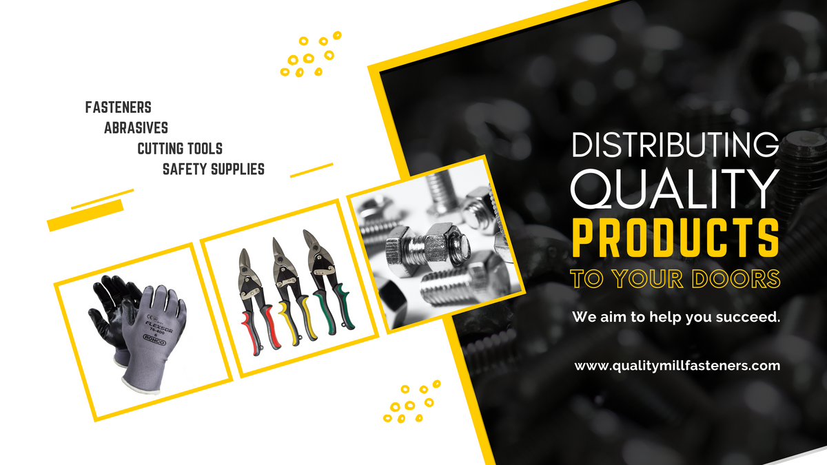 Fasteners | Cutting Tools | Abrasives | Safety Supplies – QUALITY MILL ...